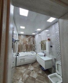 Bakı şəhəri Badamdar villa ev satılır 1-ci sıra dəniz və bulvar mənzərəli, -13