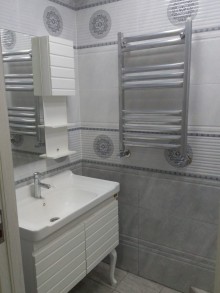 Bakı şəhəri Xətai rayonu Kantakt Home üstündə şəhərə mənzərəli 1 otaqlı mənzil almaq, -18