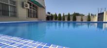 Novxanıda torpaq qiymətinə hovuzlu bağ evi almaq, -1