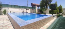 Novxanıda torpaq qiymətinə hovuzlu bağ evi almaq, -11