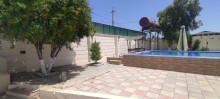 Novxanıda torpaq qiymətinə hovuzlu bağ evi almaq, -15