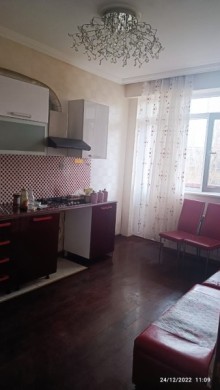 Həzi Aslanov metrosu yaxınlığında 17 mərtəbəli yeni tikili binada 3 otaqli, -1