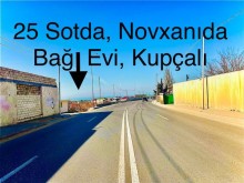 25 sotda bağ novxanida kupçali dəniz panoraması, -2