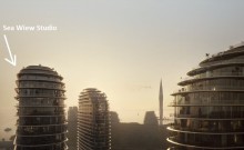 Sea Breeze mənzil satışı Reportage Heights Studiya Dəniz mənzərəli, -5