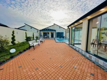 Mərdəkan qəsəbəsində əşyalı 4 otaqlı həyət evi satılır – 170 m² villa, hovuzlu, -6