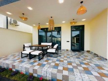 Mərdəkan qəsəbəsində əşyalı 4 otaqlı həyət evi satılır – 170 m² villa, hovuzlu, -9
