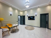Mərdəkan qəsəbəsində əşyalı 4 otaqlı həyət evi satılır – 170 m² villa, hovuzlu, -18