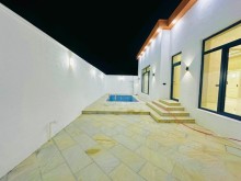 Şüvəlanda Hovuzlu 4 Otaqlı Həyət Evi Satılır, -3