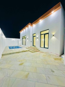 Şüvəlanda Hovuzlu 4 Otaqlı Həyət Evi Satılır, -4