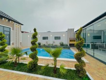 Şüvəlanda Əşyalarla Satılan Villa – 5 Sot, Hovuzlu, 180 m² | Bakı