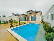Şüvəlanda Əşyalarla Satılan Villa – 5 Sot, Hovuzlu, 180 m² | Bakı, -2