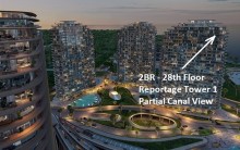 Sea Breeze Reportage Heights, 3 otaqlı mənzil satılır, -3