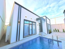 Şüvəlanda 1 mərtəbəli, hovuzlu ev satılır, 2.6 sot torpaq sahəsi,140 m², -1