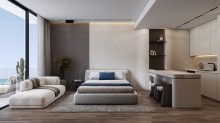 Casino Sea Breeze yanında Reportage Heights studiya mənzil satılır, -2