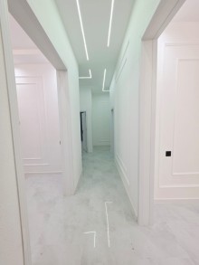 Mərdəkan, 4 otaqlı həyət evi 3.5 sot — Kupçalı, hovuzlu, tam hazır, -12