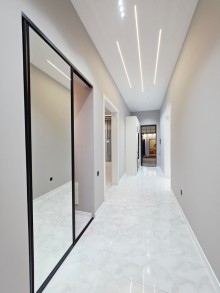 Mərdəkan, 4 otaqlı 1 mərtəbəli modern villa — Kupçalı, hovuzlu, tam hazır, -15