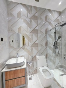 Mərdəkan, 4 otaqlı 1 mərtəbəli modern villa — Kupçalı, hovuzlu, tam hazır, -19