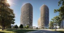 Sea Breeze Baku, Half Moon mənzərəli 3 otaqlı mənzil satılır — Reportage Heights, -2