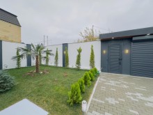 Mərdəkan qəsəbəsində 4 sotda hovuzlu modern bağ evi satılır, -8