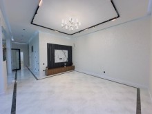 Mərdəkan qəsəbəsində 4 sotda hovuzlu modern bağ evi satılır, -9