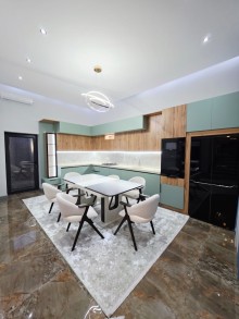 Mərdəkanda 2 mərtəbəli hovuzlu villa satılır, -5