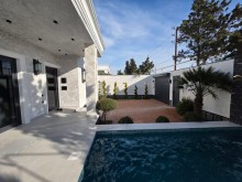 Şüvəlanda 3 otaqlı modern, əşyalı ev satılır – 2.6 sot, hovuzlu, -5