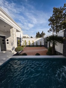 Şüvəlanda 3 otaqlı modern, əşyalı ev satılır – 2.6 sot, hovuzlu, -7