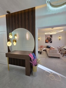 Şüvəlanda 3 otaqlı modern, əşyalı ev satılır – 2.6 sot, hovuzlu, -10