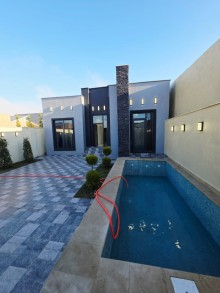 Mərdəkan 4 otaq həyət evi satılır 165.000 manat, -4