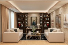Badamdar dənizinin panoramalı villa satılır, -8