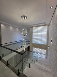 Mərdəkanda 4.5 sot torpaq sahəsində 2 mertebeli villa satılır, -13