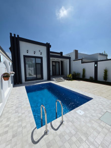Şüvəlanda Kupçalı Hovuzlu Həyət Evi Satılır – 3 Sotda 140 m² Villa, -4