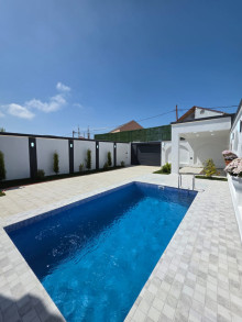 Şüvəlanda Kupçalı Hovuzlu Həyət Evi Satılır – 3 Sotda 140 m² Villa, -6