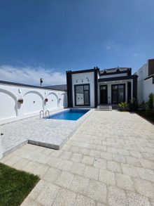 Şüvəlanda Kupçalı Hovuzlu Həyət Evi Satılır – 3 Sotda 140 m² Villa, -11