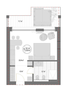 Sea Breeze White Villa 1 layihəsində hazır ev satılır, -4